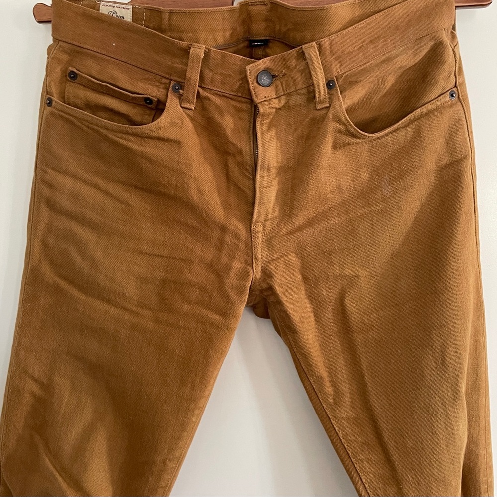 J. Crew 484 Garment Dyed Jean Made in USA